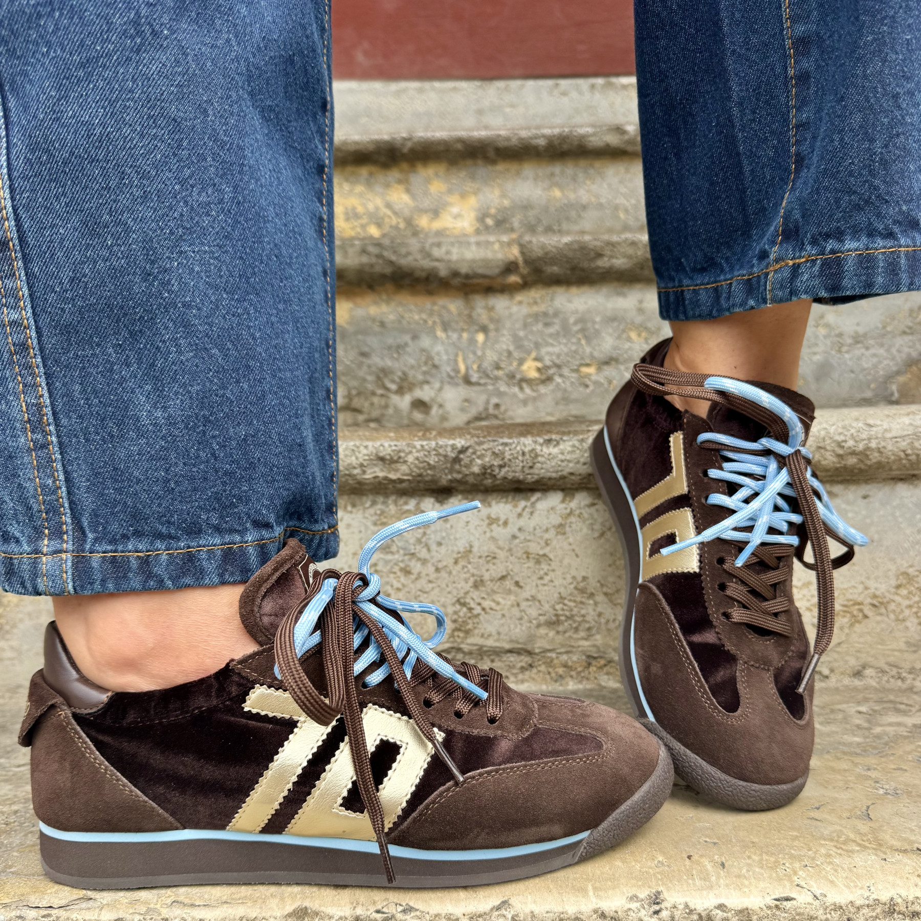 BACK 70 BASKETS ROCKET V002 COFFE/GOLD  (3)