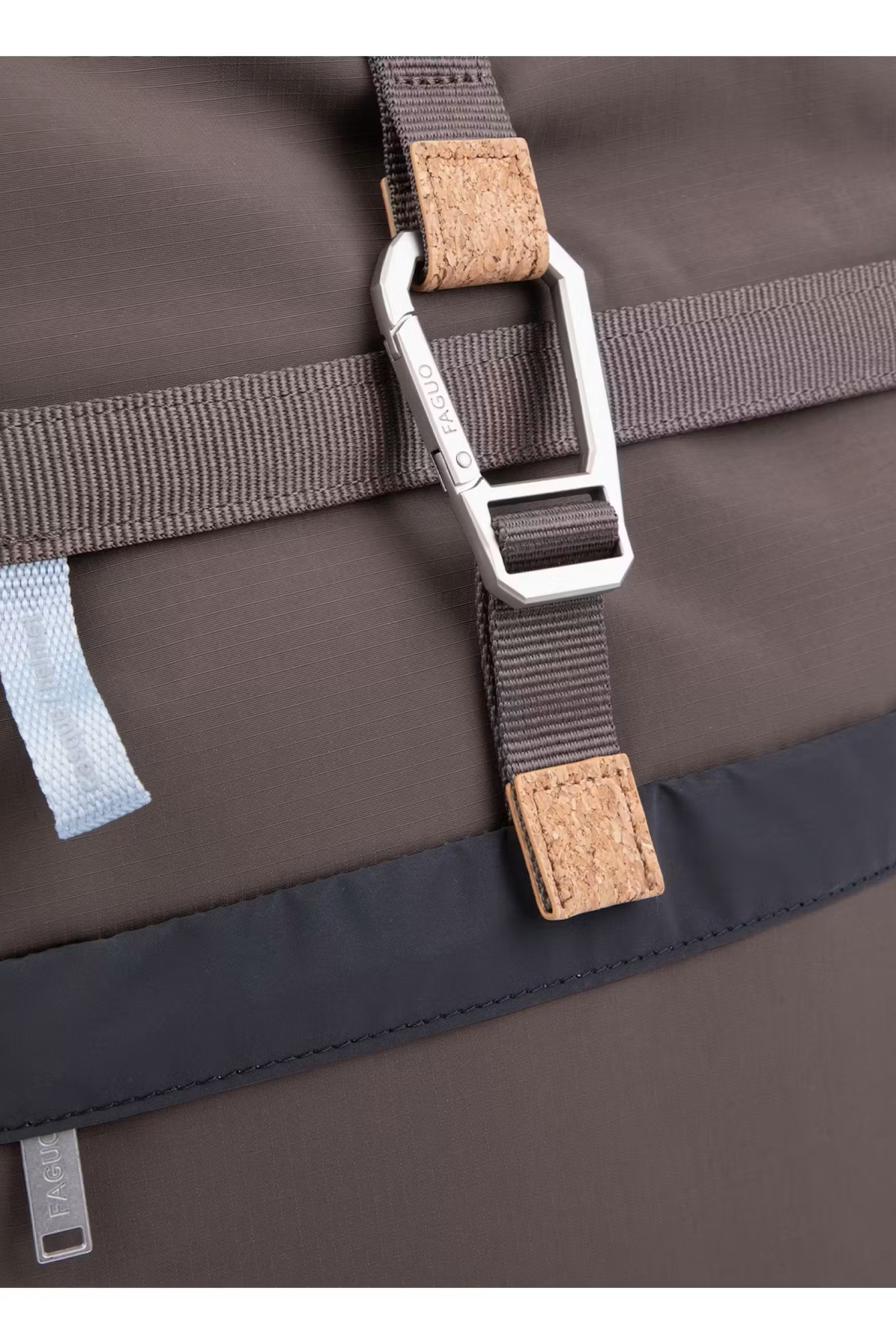 faguo sac à dos cycling medium bag marron (2)