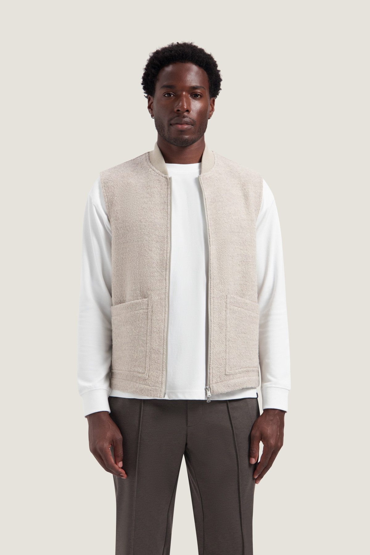 dstrezzed veste sans manches nils beige (1)
