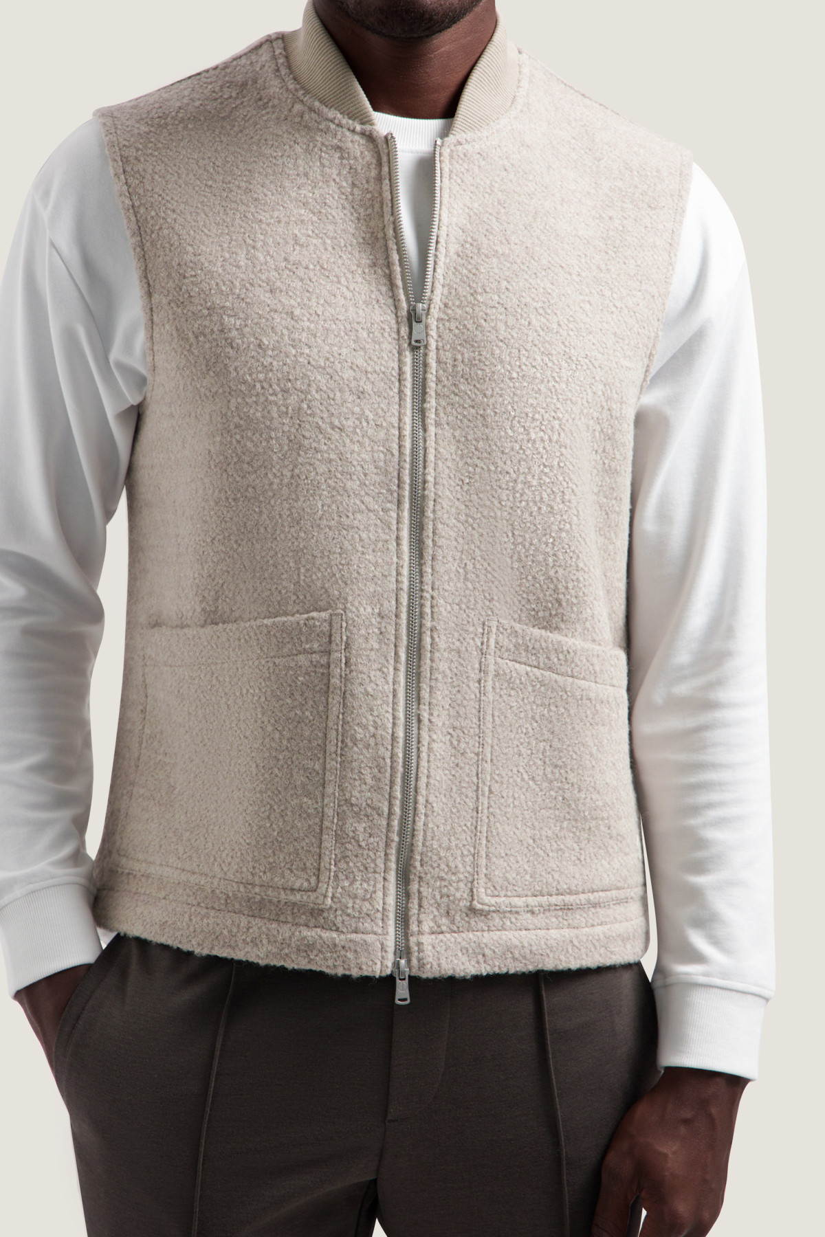 dstrezzed veste sans manches nils beige (4)