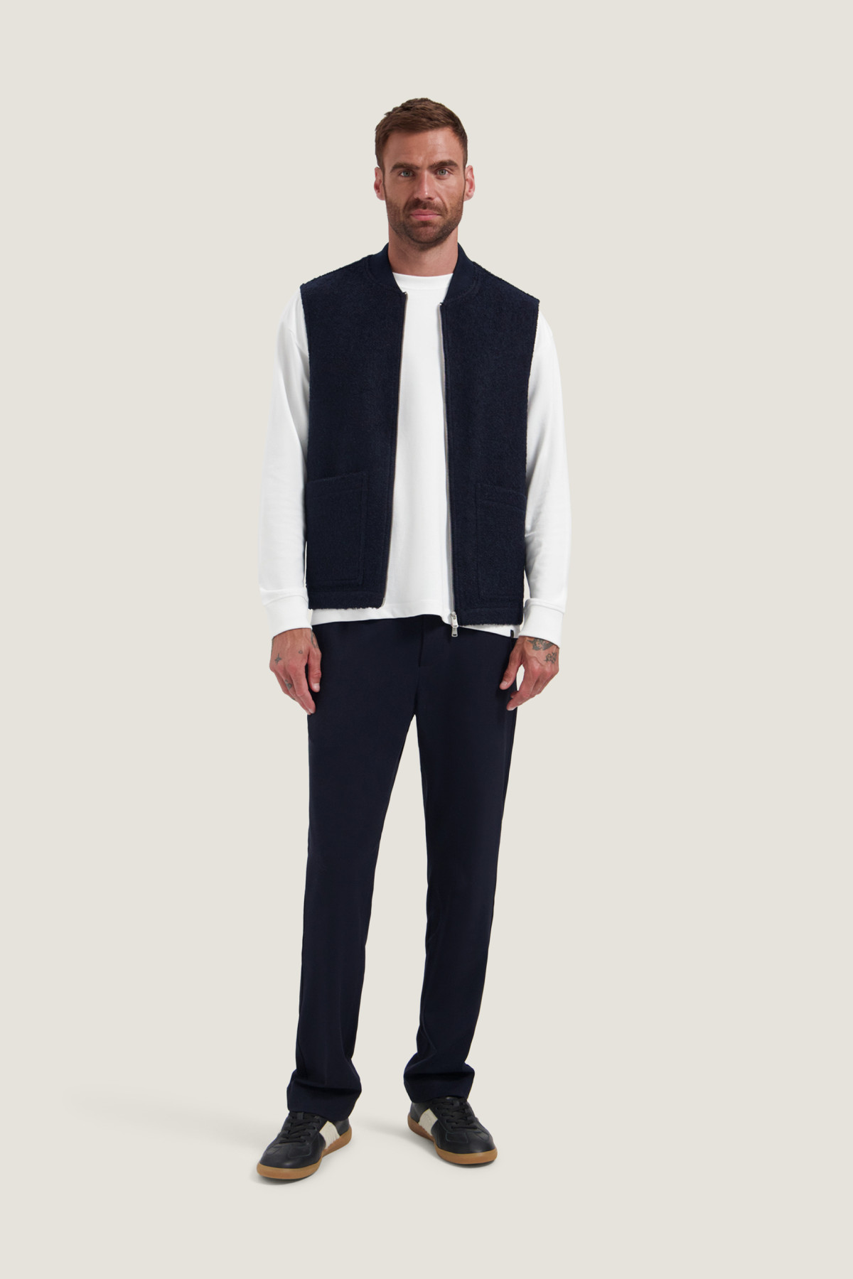 dstrezzed veste sans manches nils bleu marine (3)