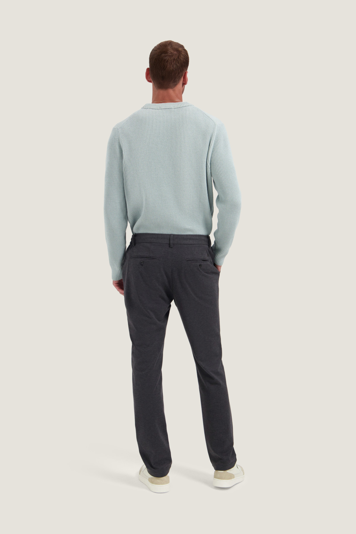 dstrezzed pantalon marlon herringbone marron (4)