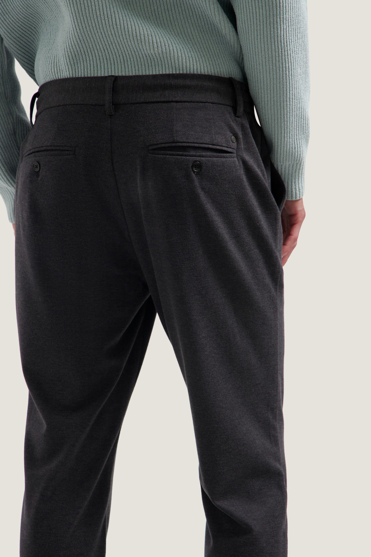 dstrezzed pantalon marlon herringbone marron (5)