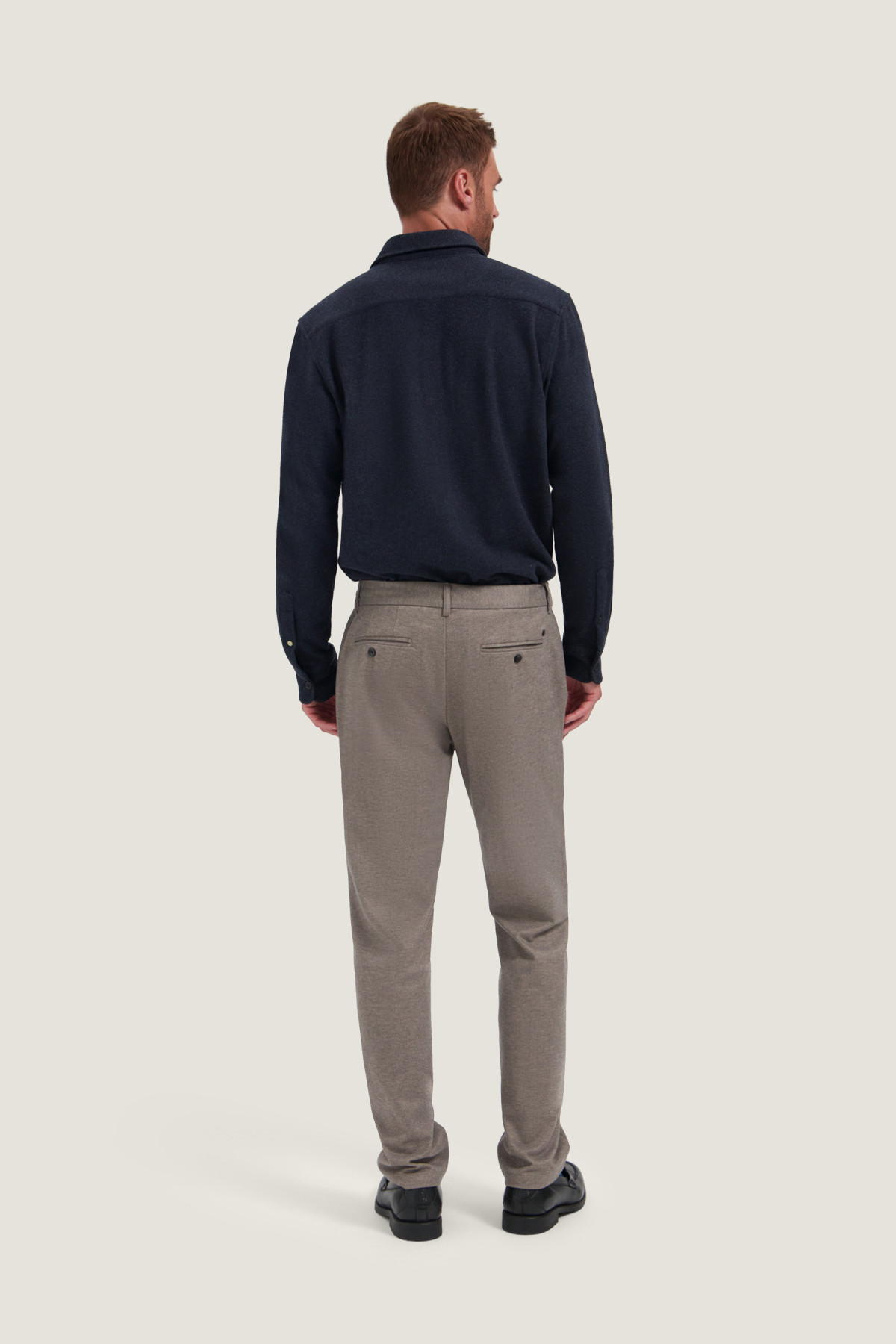 dstrezzed pantalon marlon herringbone beige (4)
