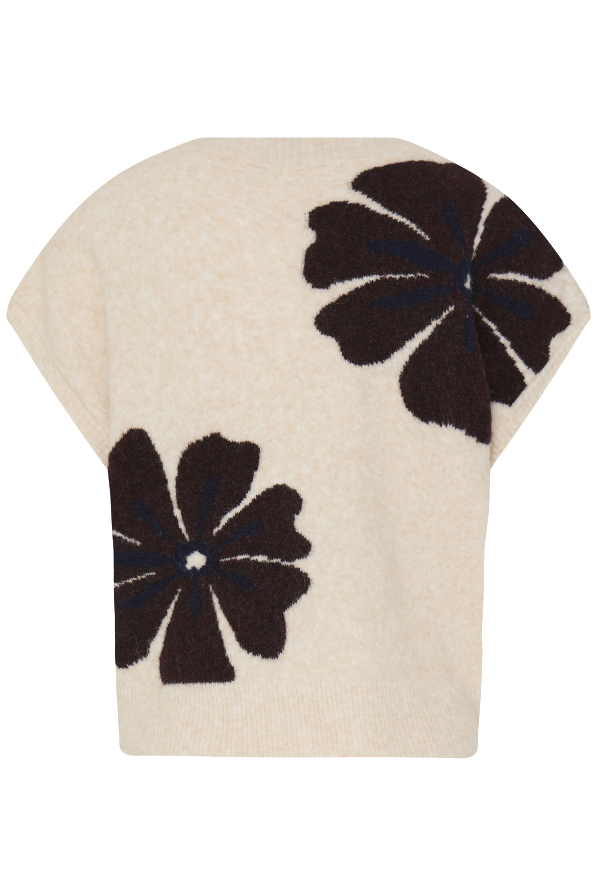 B YOUNG PULL OMEA BEIGE ET MARRON 20819169  (5)