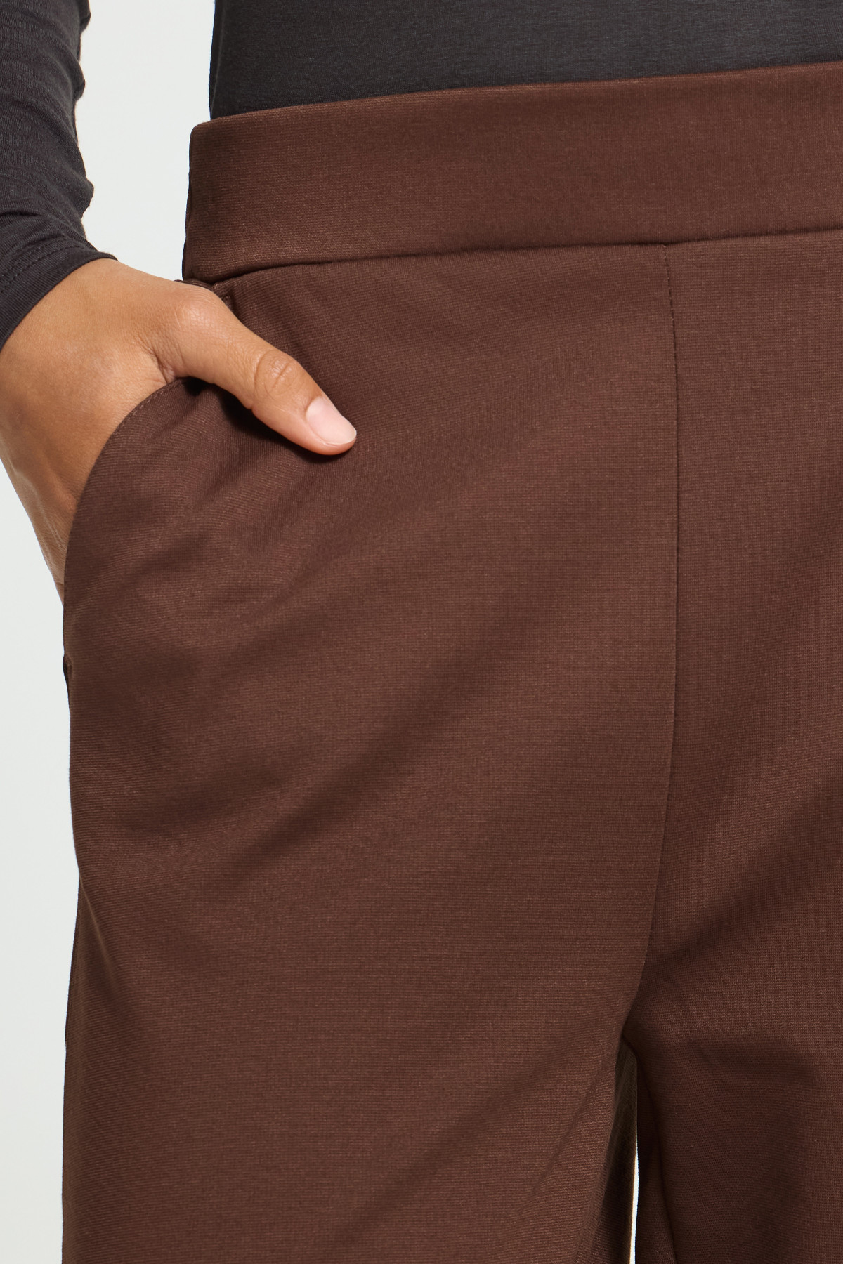 B YOUNG PANTALON FLUIDE MARRON PUSTI 9666 (4)