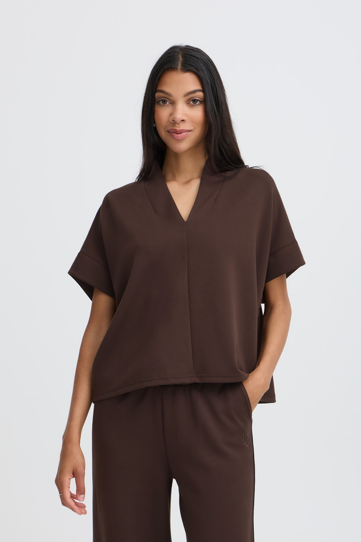 B YOUNG TOP PUSTI MARRON COL V 20819669 (2)