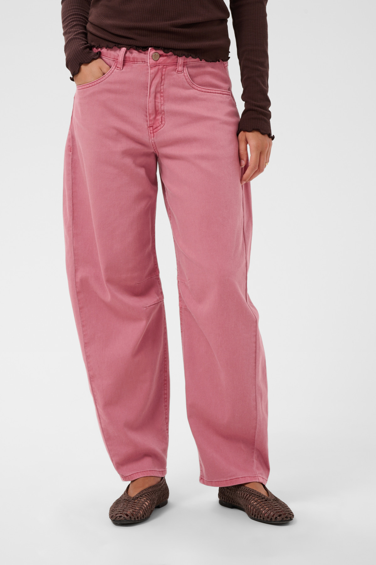 CREAM JEANS 5293 DJULI BARREL ROSE H26 (1)