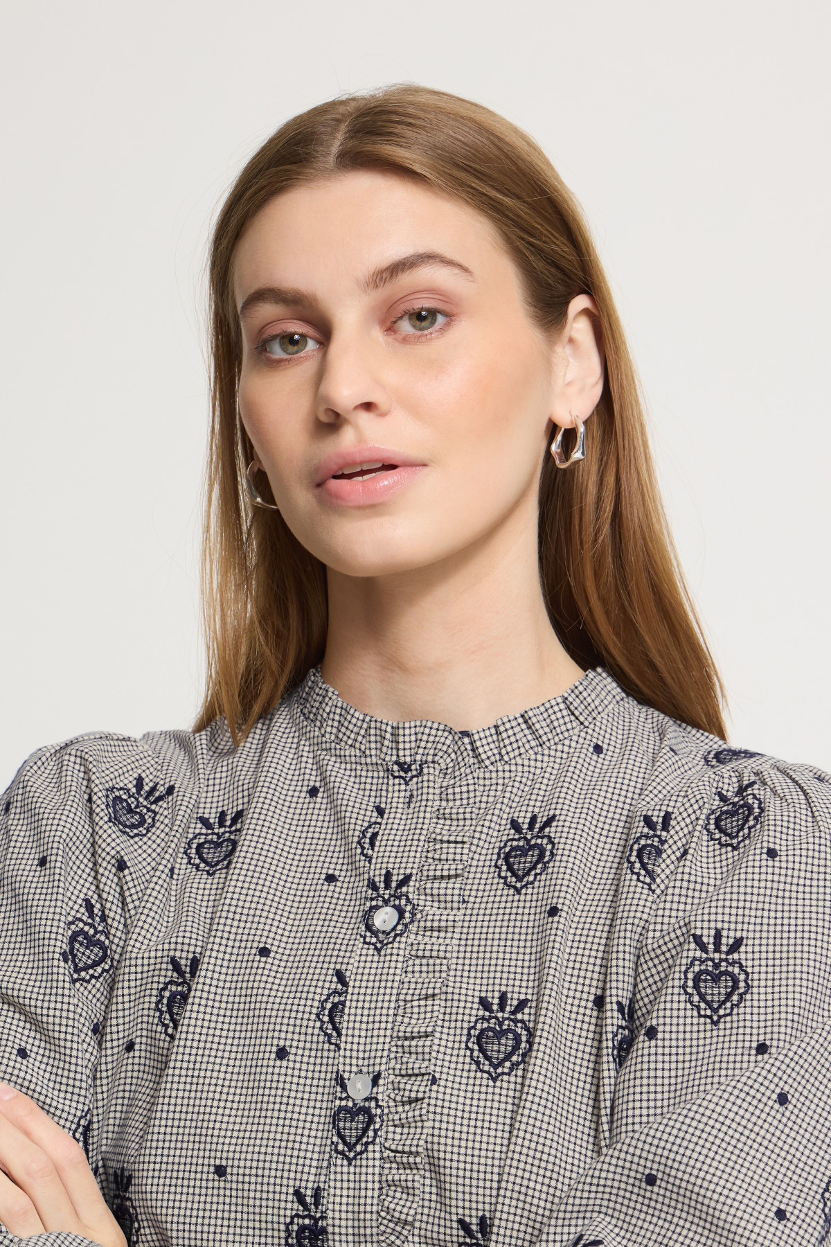 ichi chemisier ELOZA 6622 a fleurs  (2)