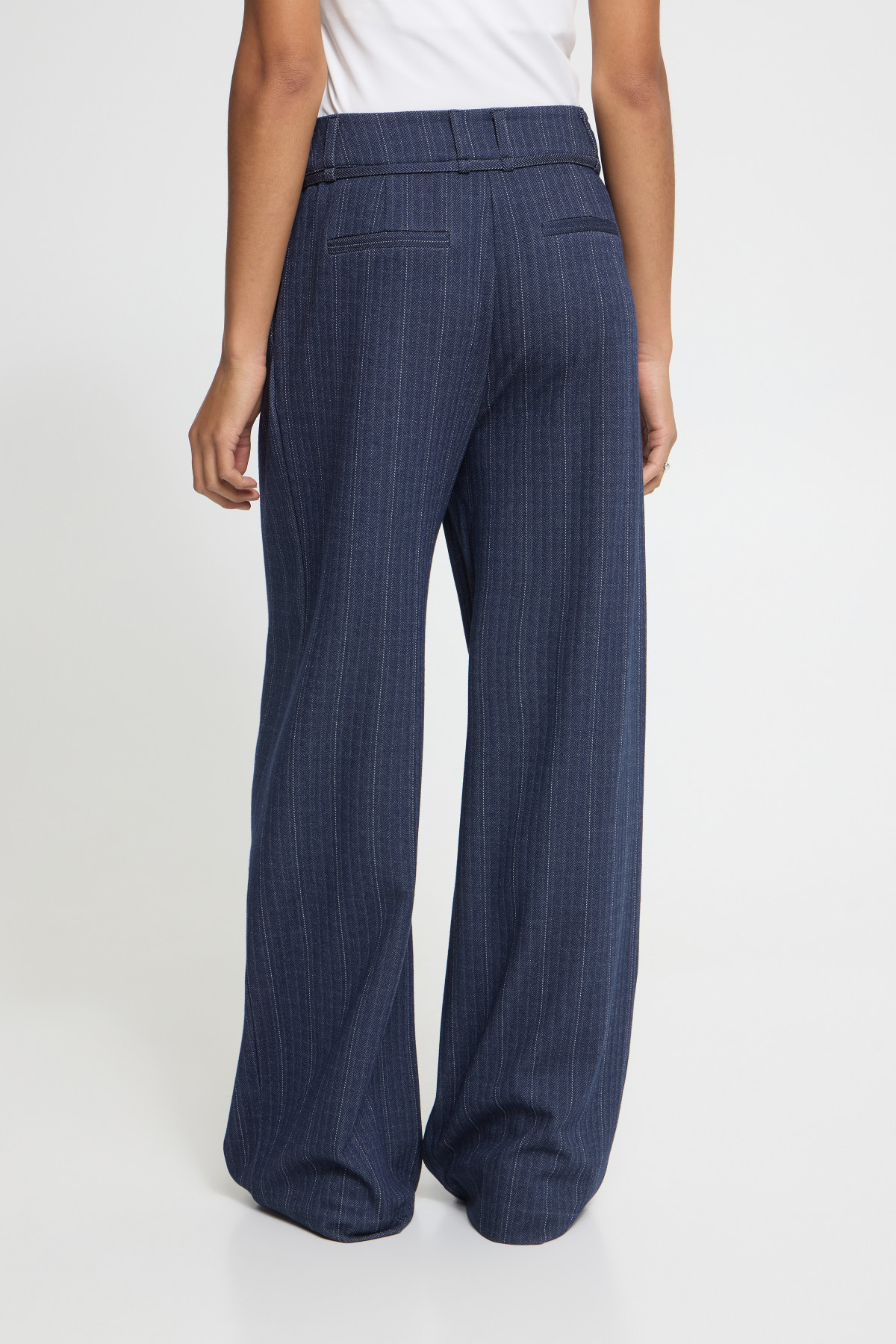 PANTALON ICHI A RAYURES KATE PINELLE 6820 (5)