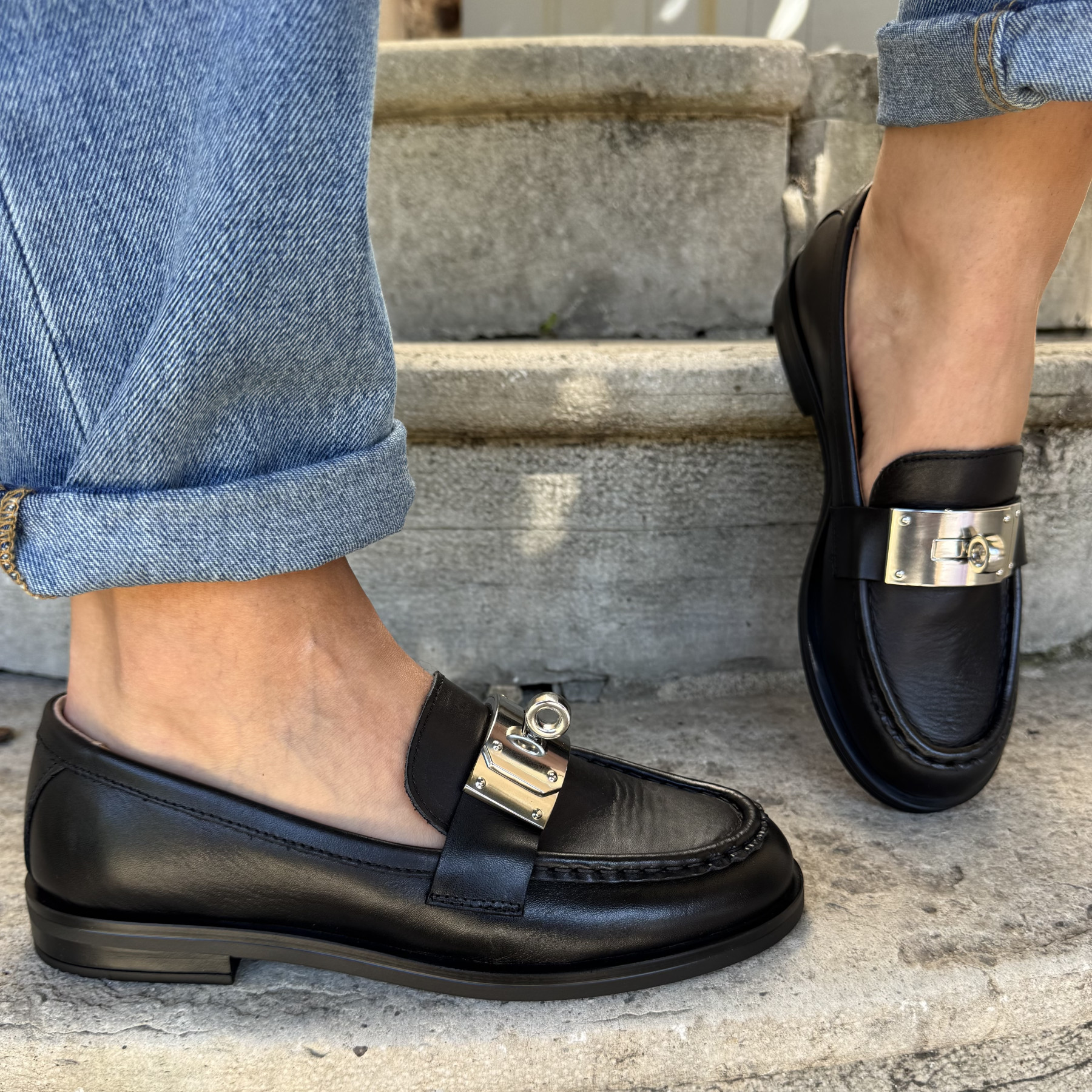 pavement mocassin pabritt 25641 noir  (3)