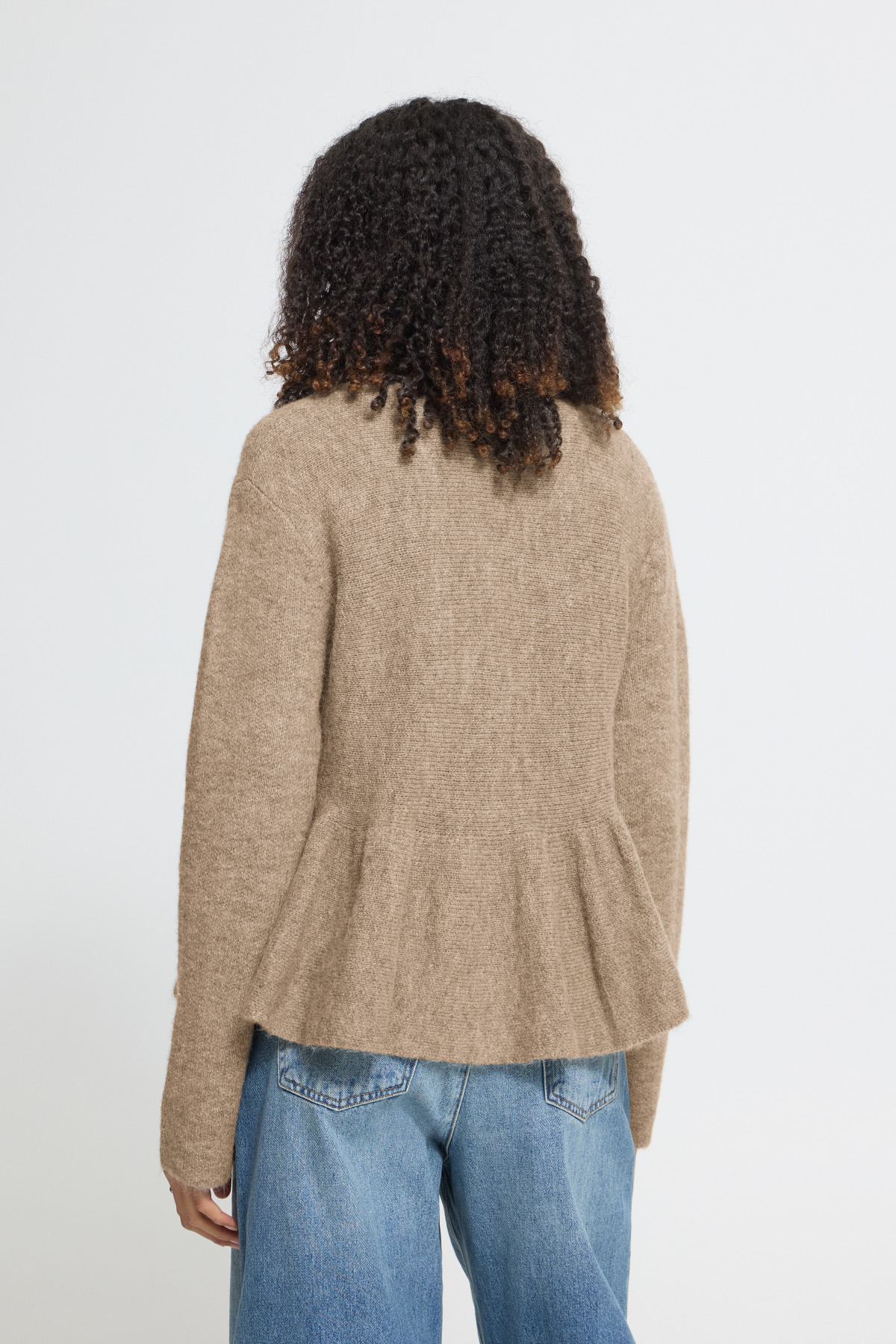ICHI GILET KAMARA 20126221 BEIGE (3)