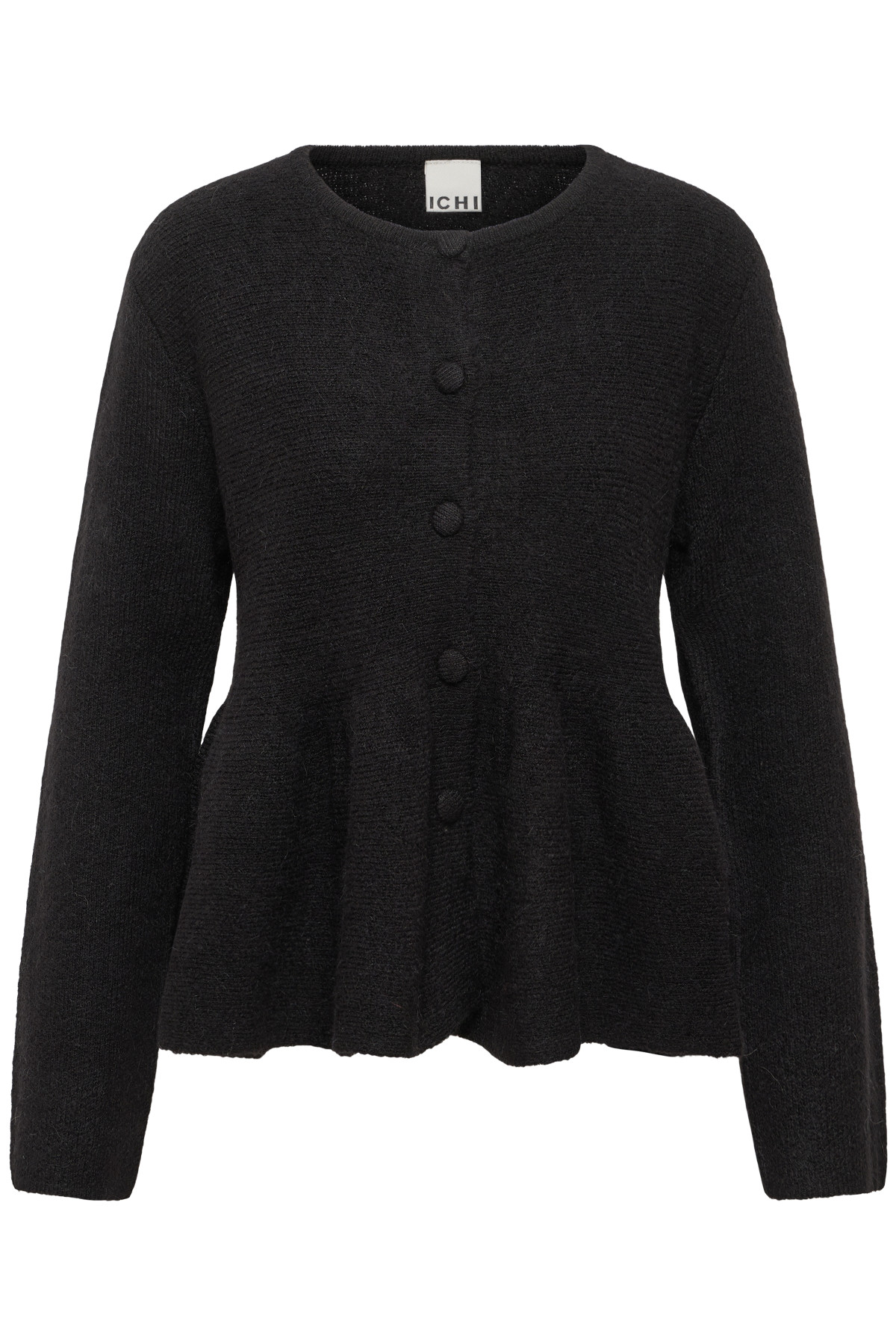 ICHI Gilet KAMARA Noir 20126221 (1)