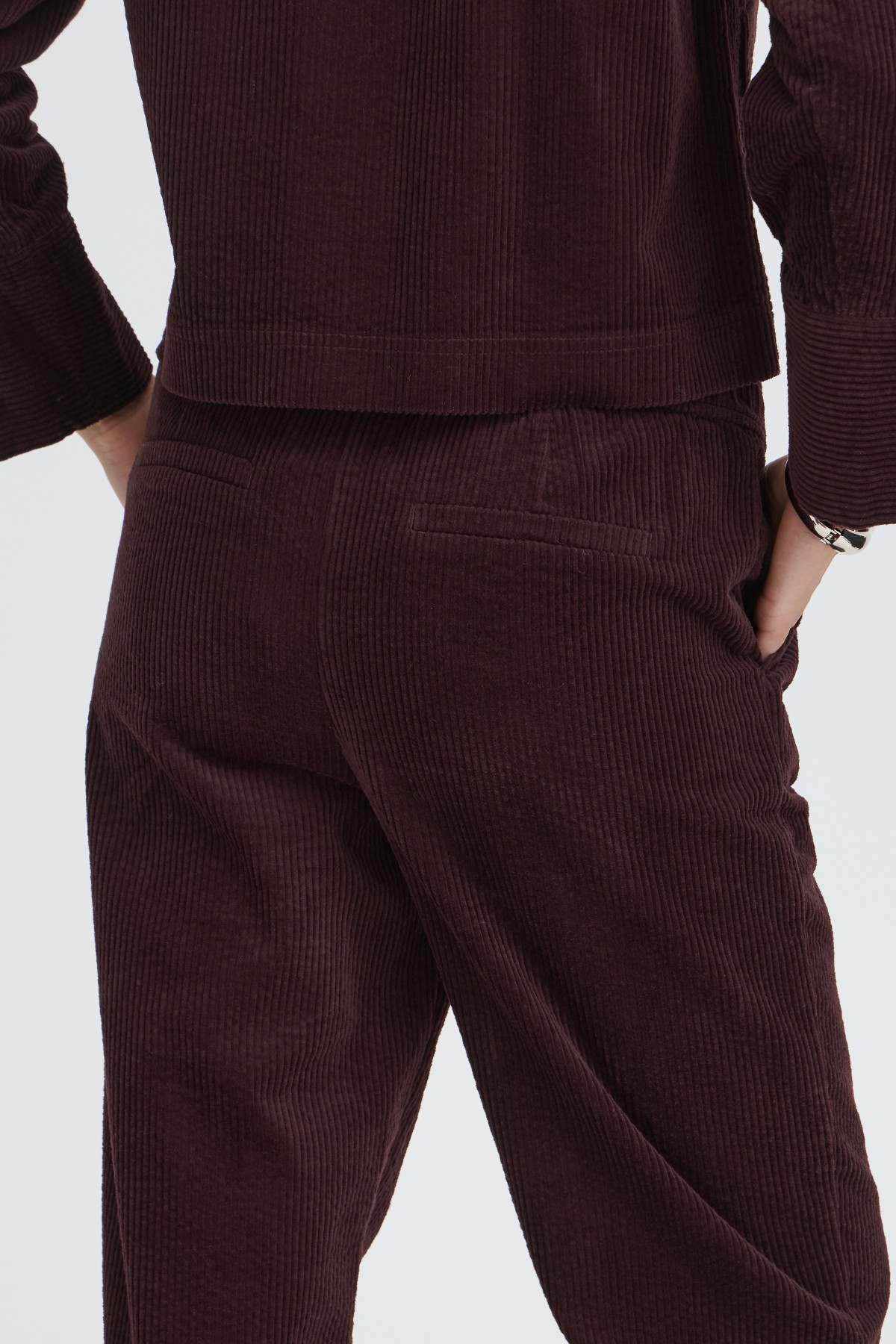 B YOUN PANTALON DIXIAN MARRON 20819468  (2)