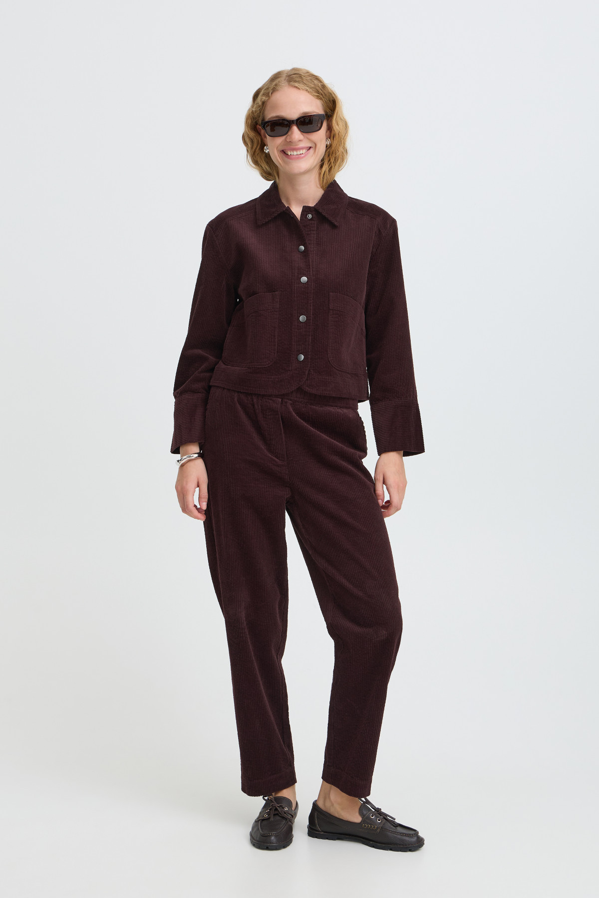 B YOUN PANTALON DIXIAN MARRON 20819468  (5)