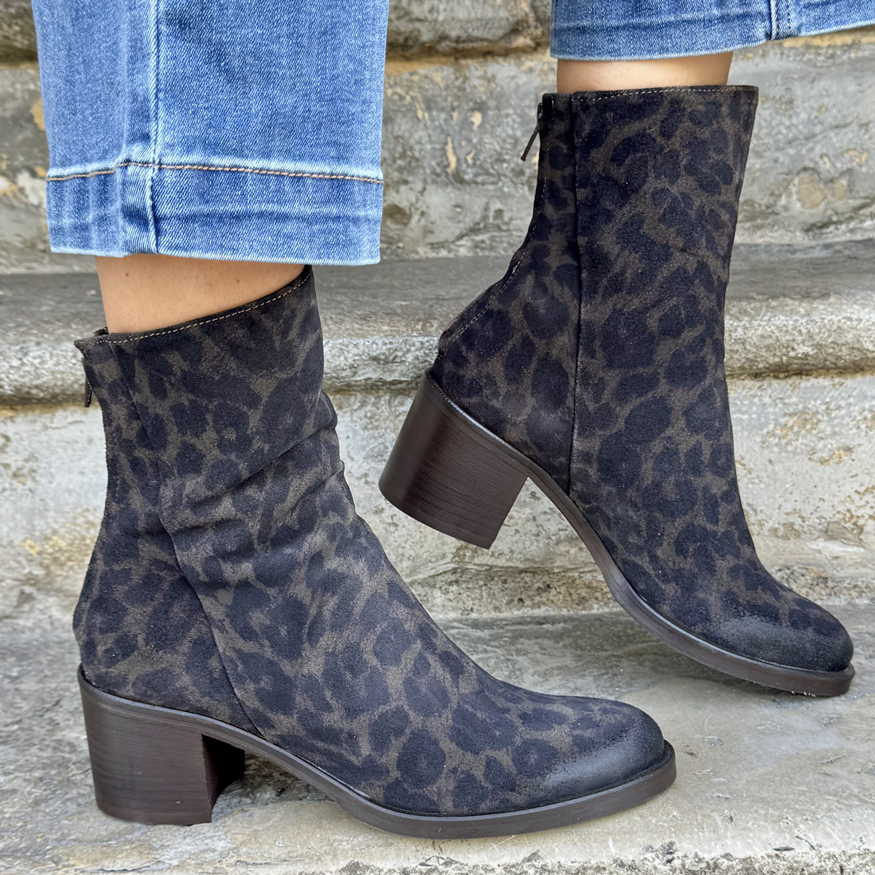 bottines semerdjian coc2 leopard café  (3)