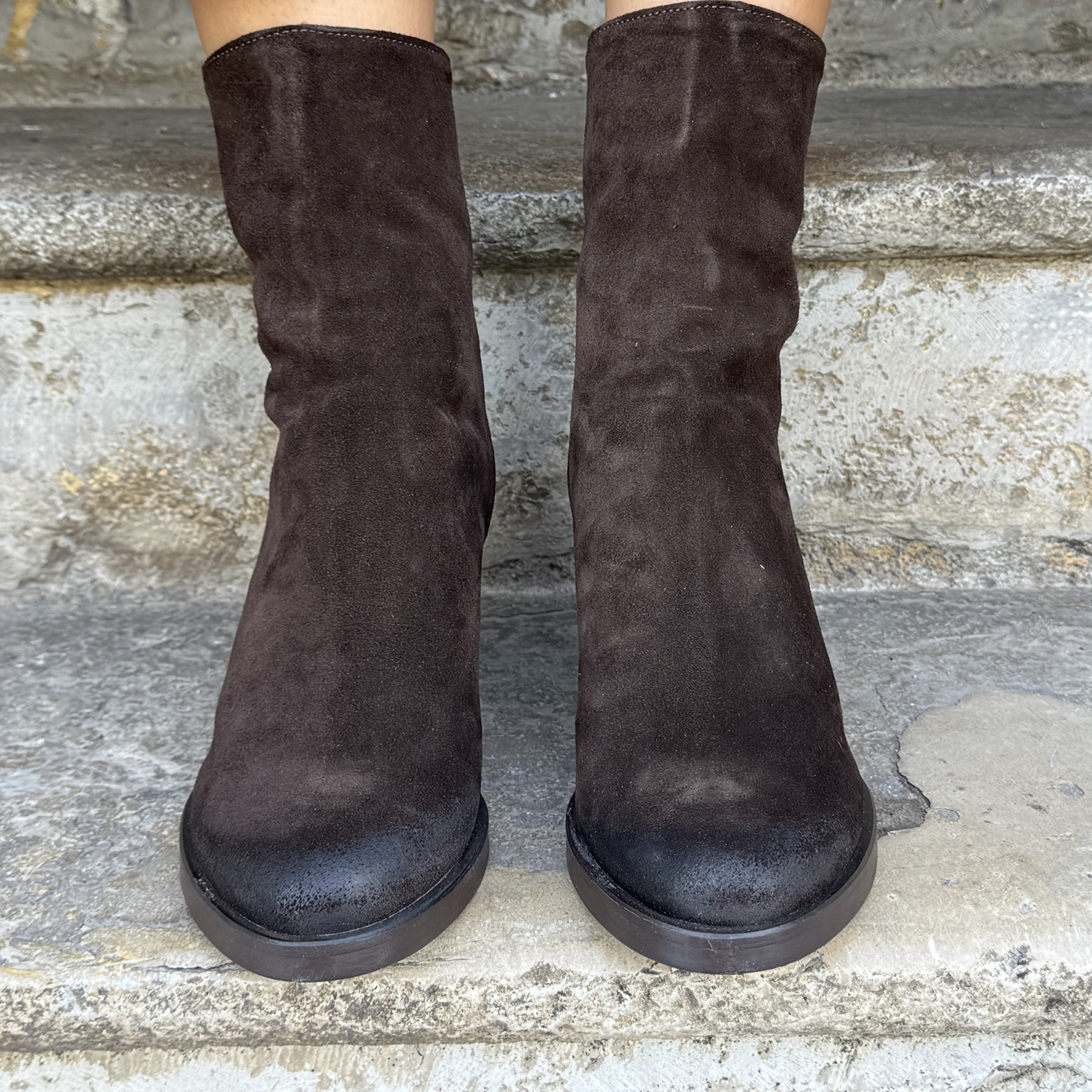 Bottines semerdjian coc2 camoscio moro (2)