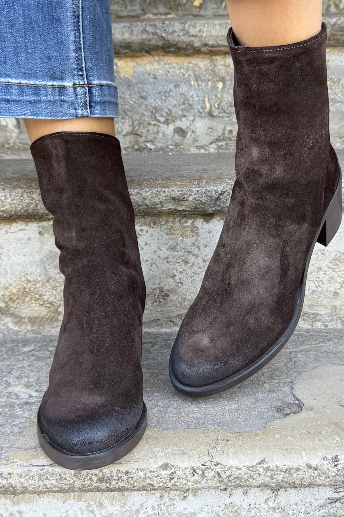 Bottines semerdjian coc2 camoscio moro (3)