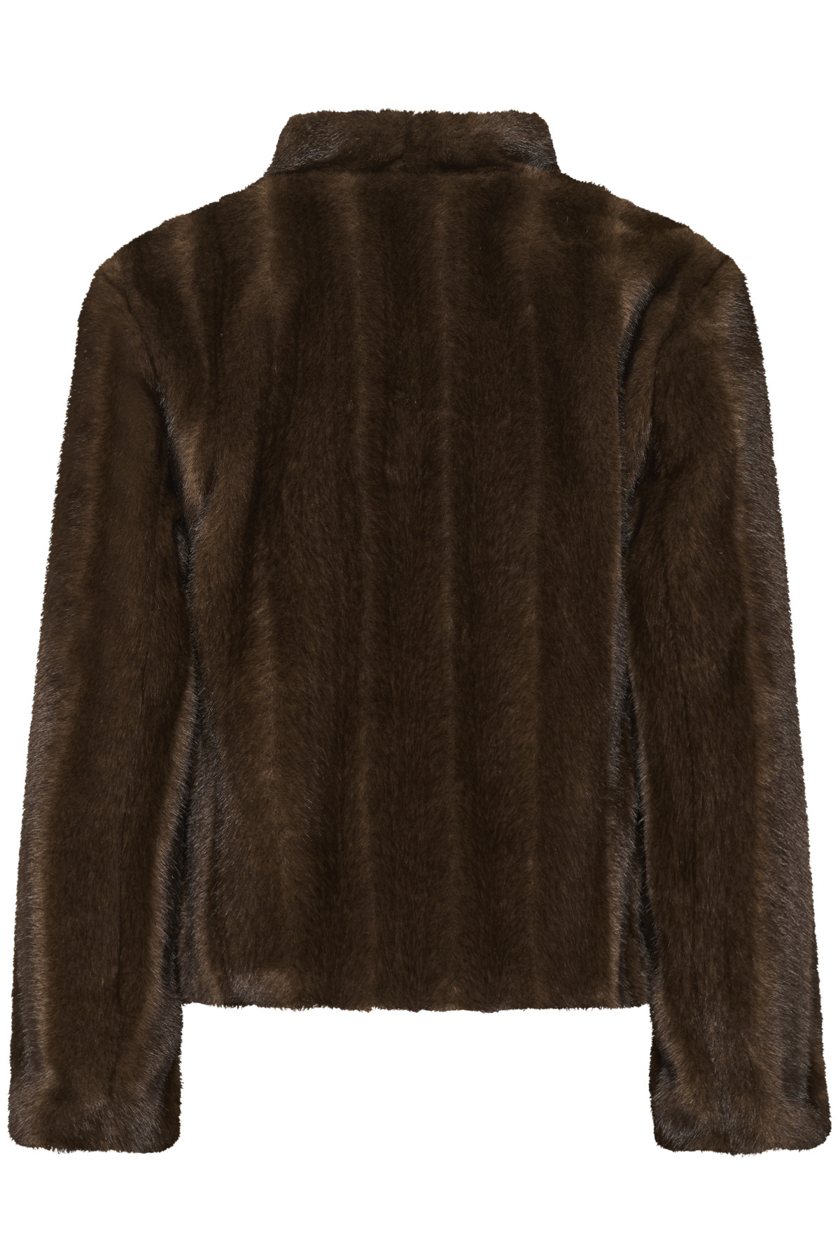 Veste cream frania fourrure marron 10615562 (4)
