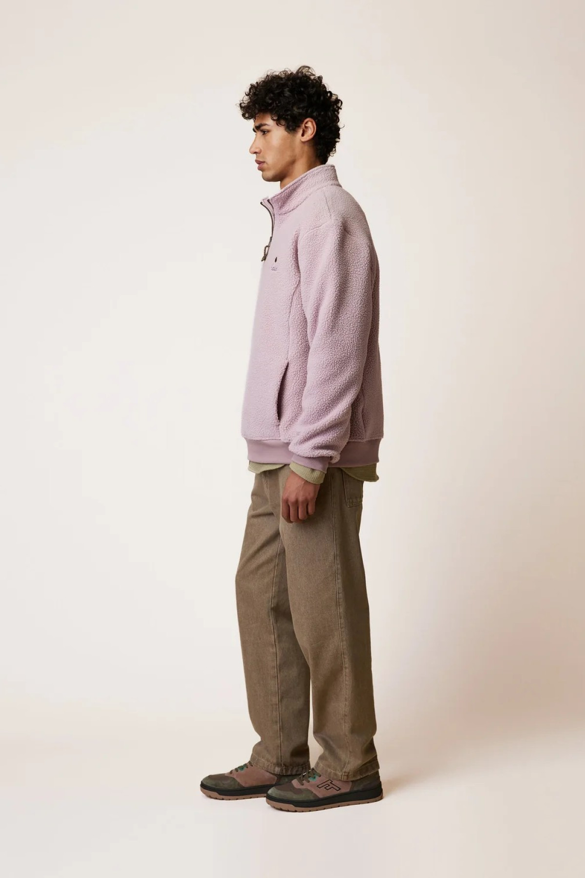 faguo pull camionneur polaire aubiac mauve (5)