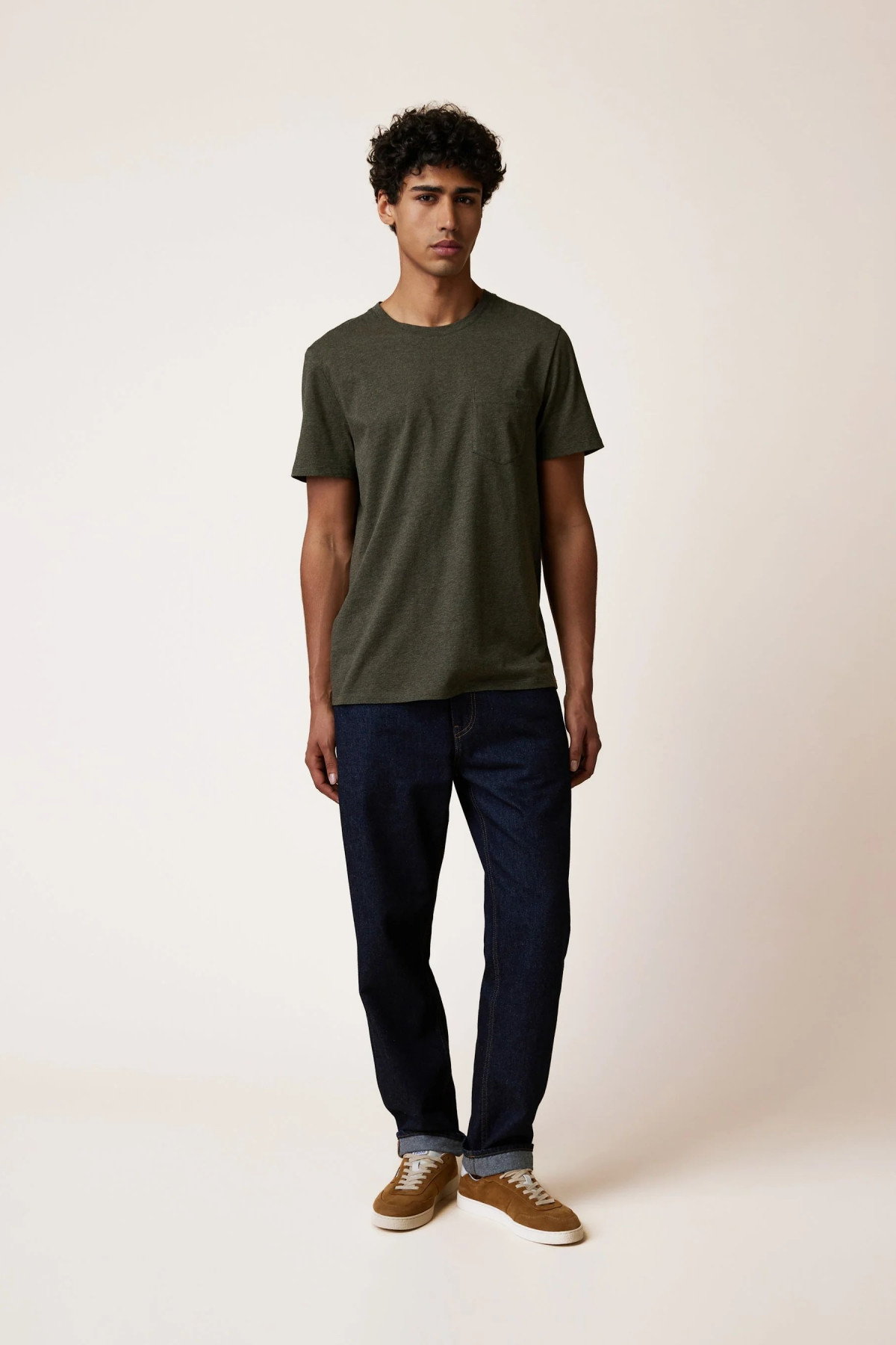 faguo t-shirt olonne kaki (2)