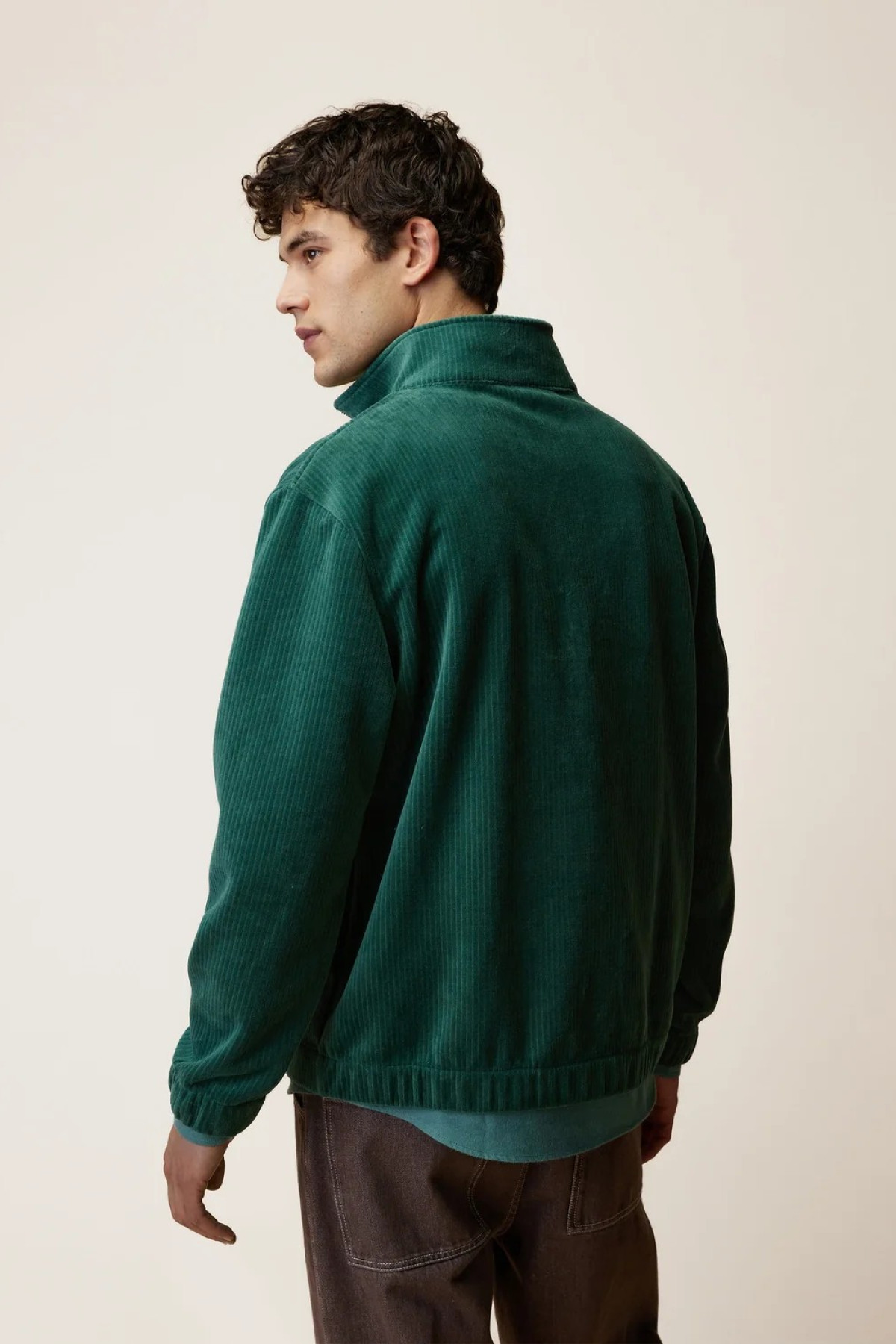 faguo sweat zippé amboise vert grisé (3)