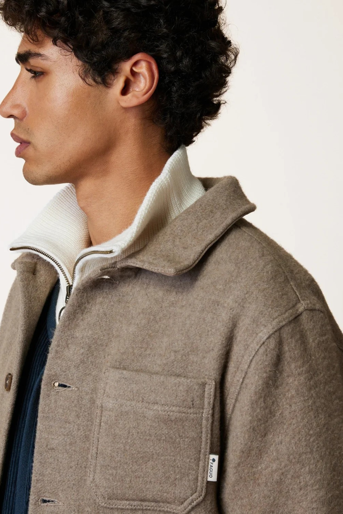faguo veste lorge beige (3)