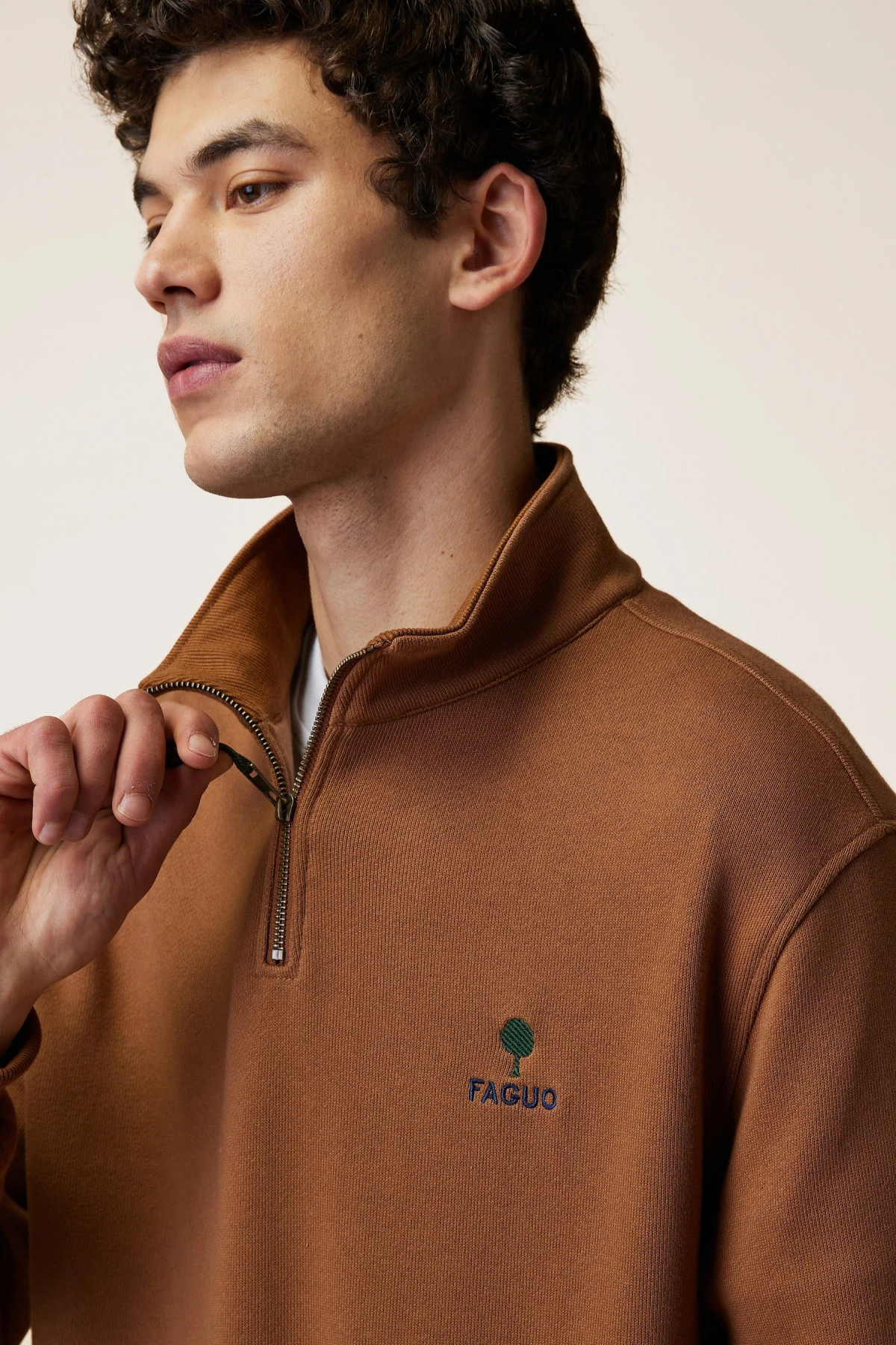 faguo sweat amboise marron (4)