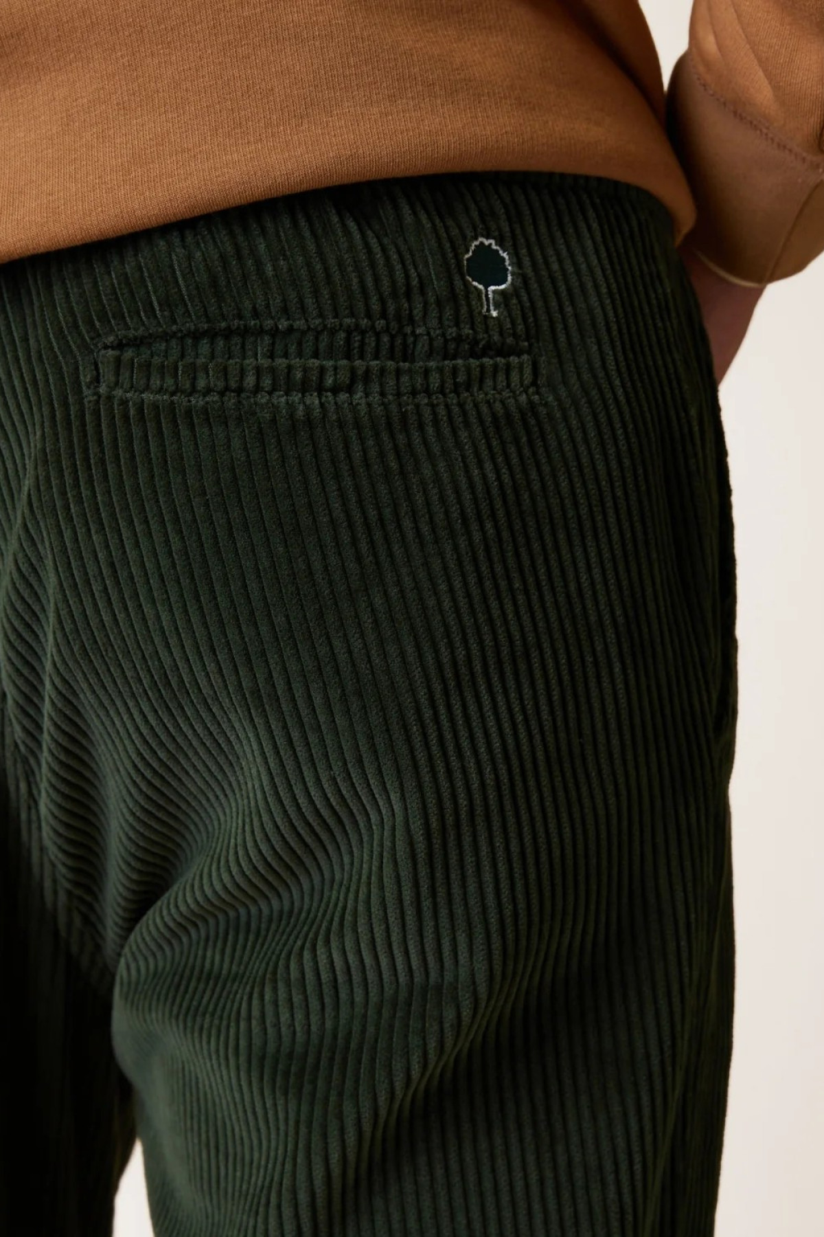 faguo pantalon velours dreuille vert (4)