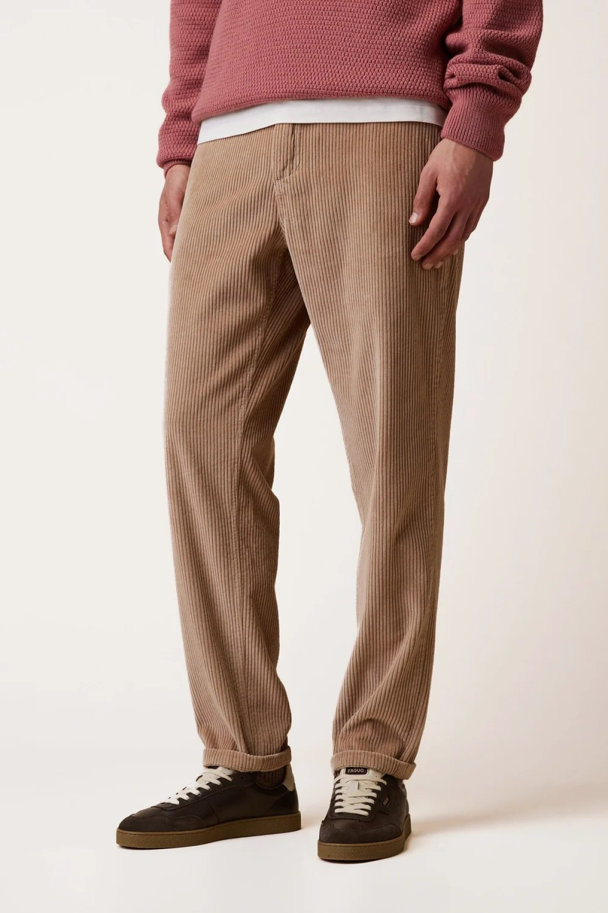 faguo pantalon velours dreuille beige (1)