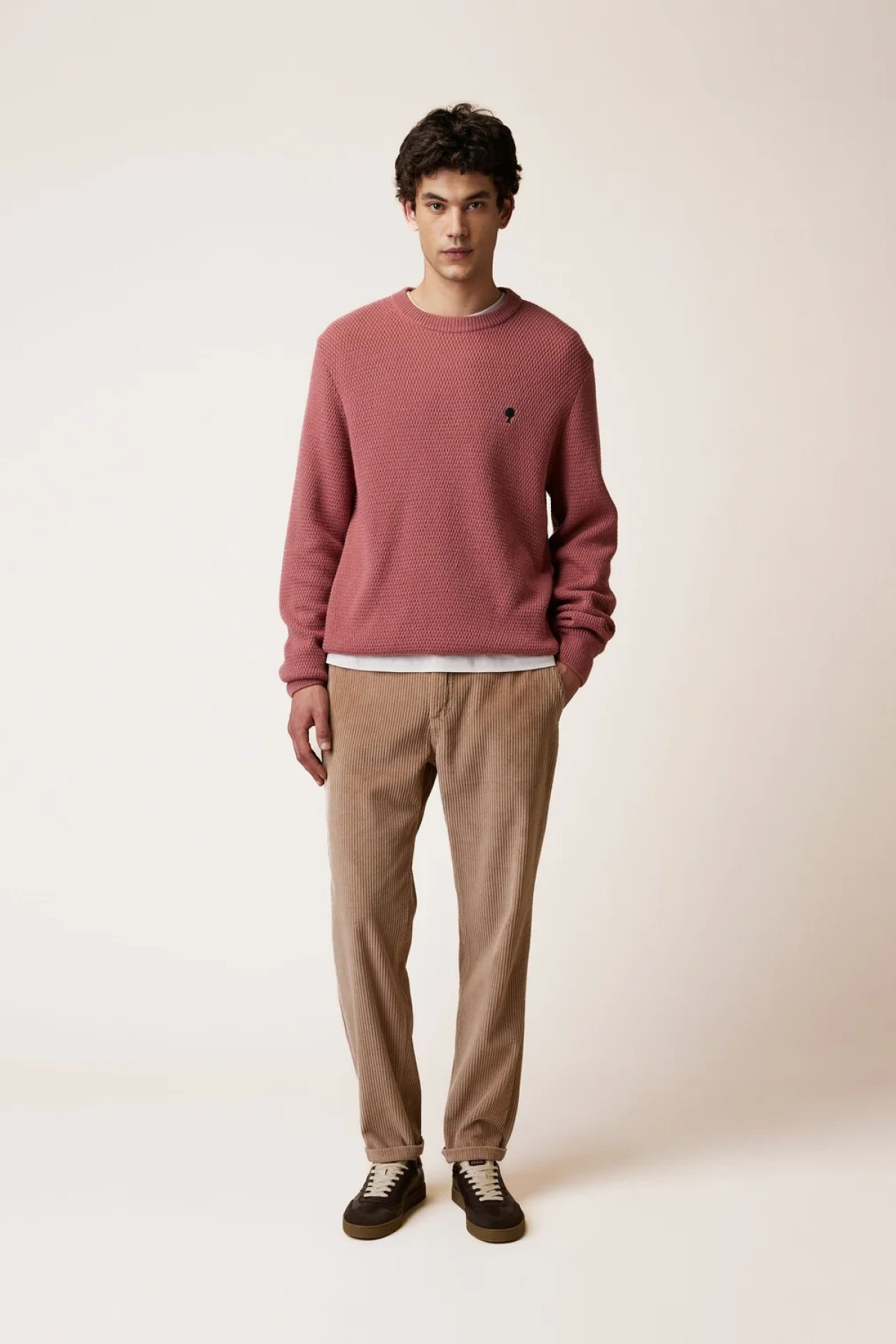 faguo pantalon velours dreuille beige (2)