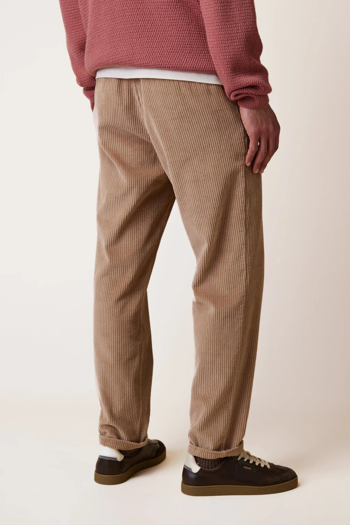faguo pantalon velours dreuille beige (4)