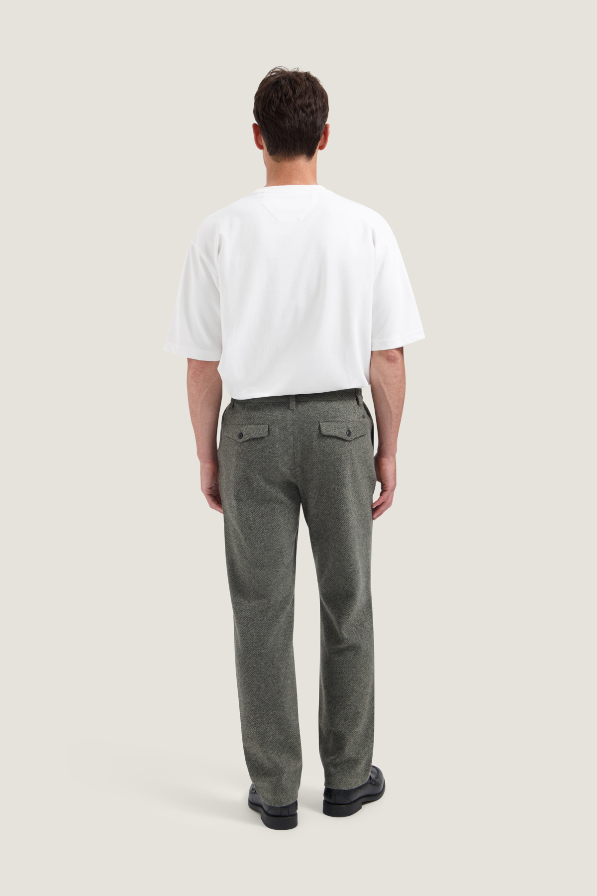 dstrezzed pantalon logan herringbone dark gray (3)