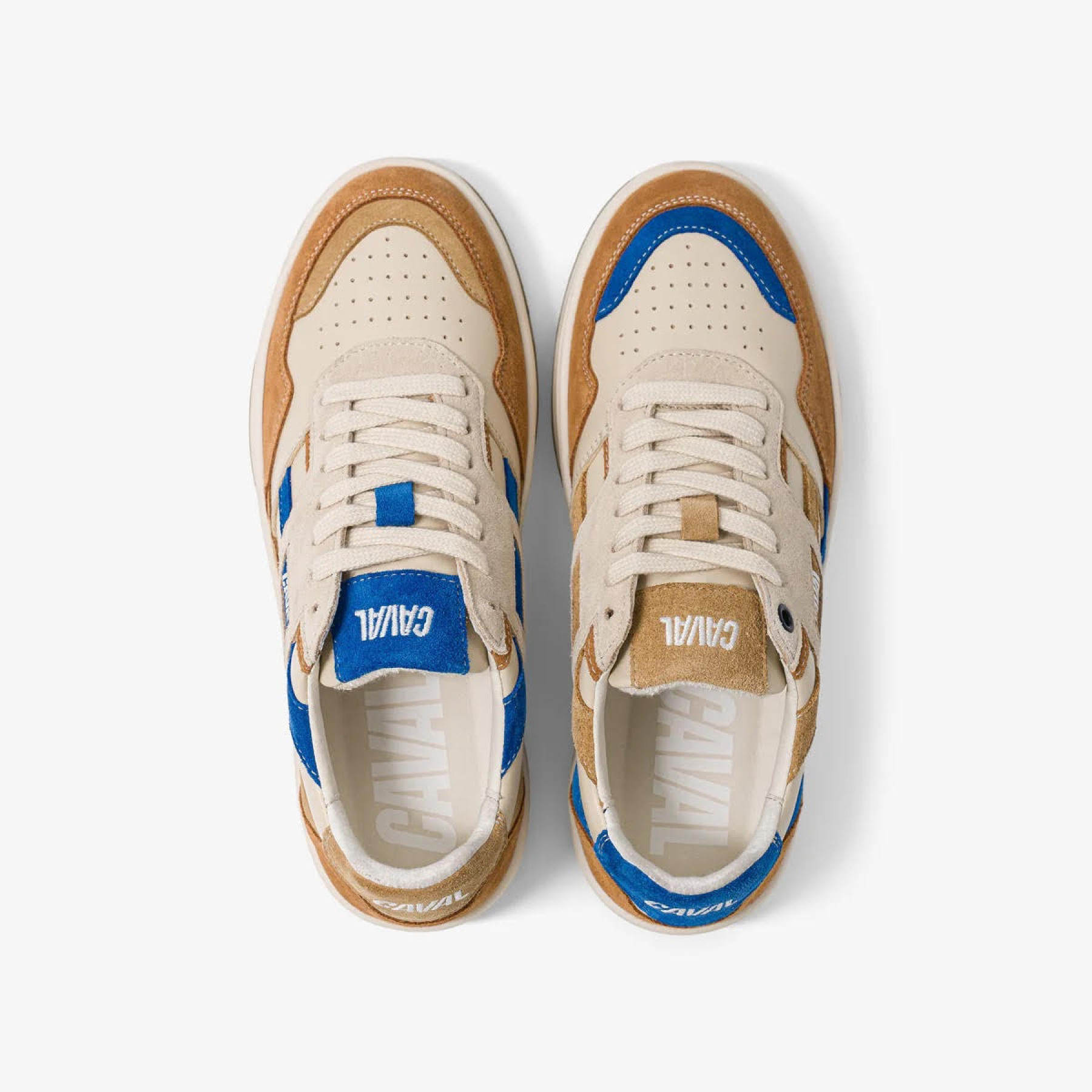 caval basket playground 6942 azure latte beige