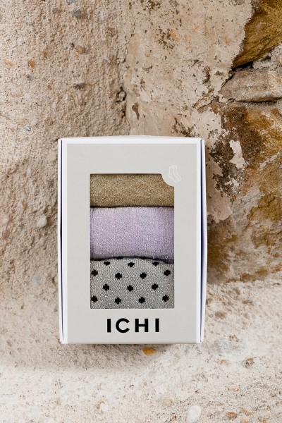CHAUSSETTES IAJYTTA ICHI COTON ELASTHANE