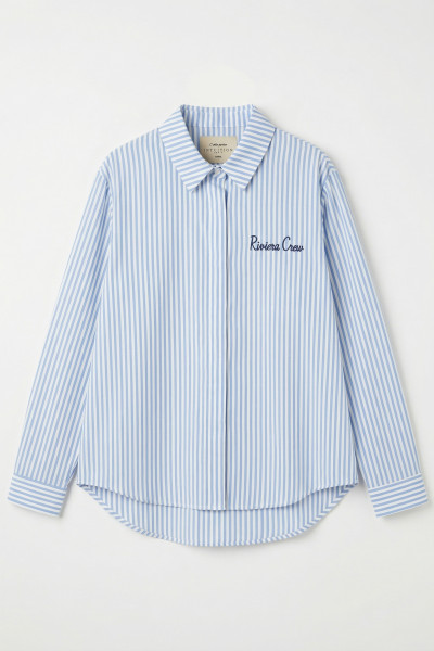 CHUMMY CHEMISE RIVIERA CREW BLEUE 535