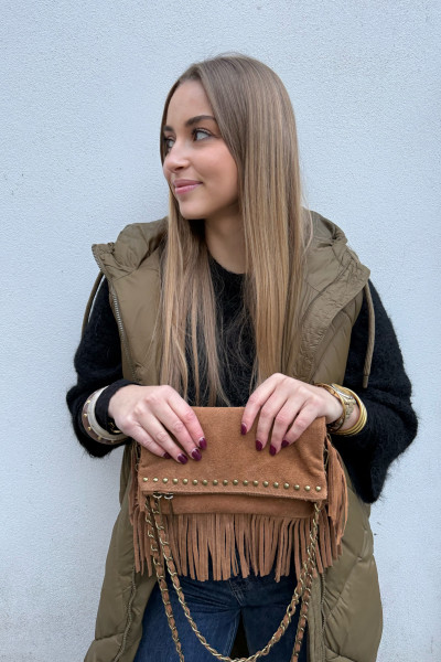 CHUMMY POCHETTE LOUISA CAMEL 087