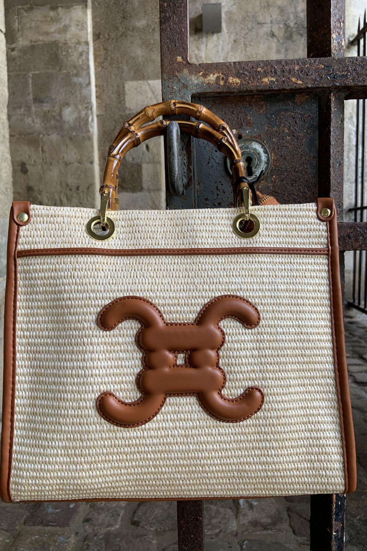 CHUMMY SAC BEIGE PAILLE 6382 RANGO 