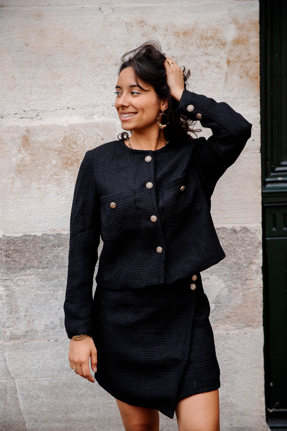 Veste pour clearance robe noire