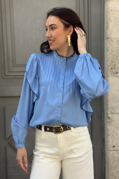 CREAM BLOUSE 3158