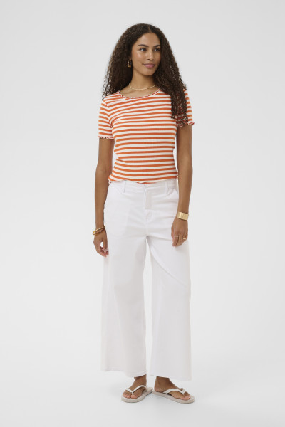 CREAM JEAN VISTI COLORED CULOTTE PANT