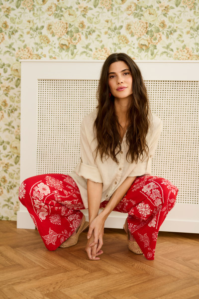 CREAM PANTALON GIANNA 4917