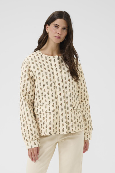 CREAM VESTE TRAKKIE 4669