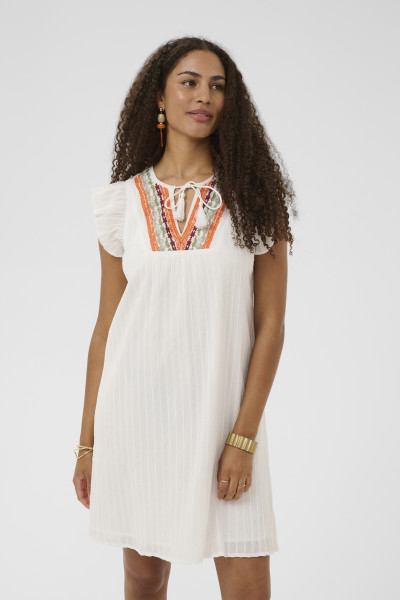 CREAM WILJA DRESS 10615104