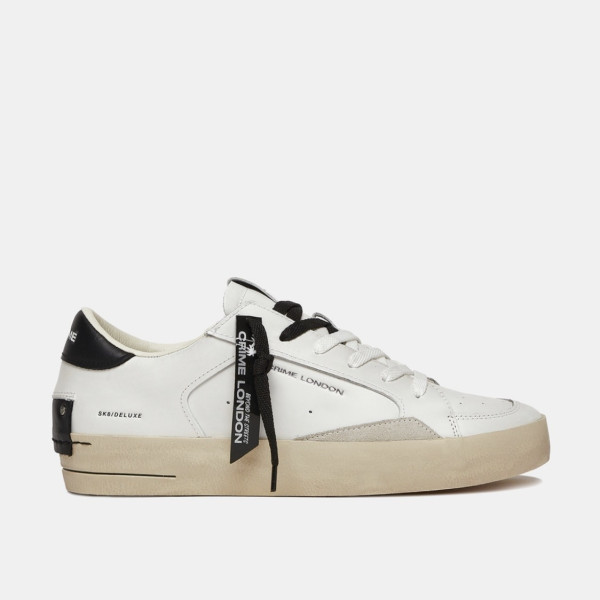 CRIME LONDON BASKET SK8 DELUXE TOUT BLANC