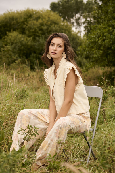 CREAM TOP LORRA 5089