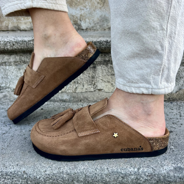 CUBANAS MULES MARIA BEIGE 751