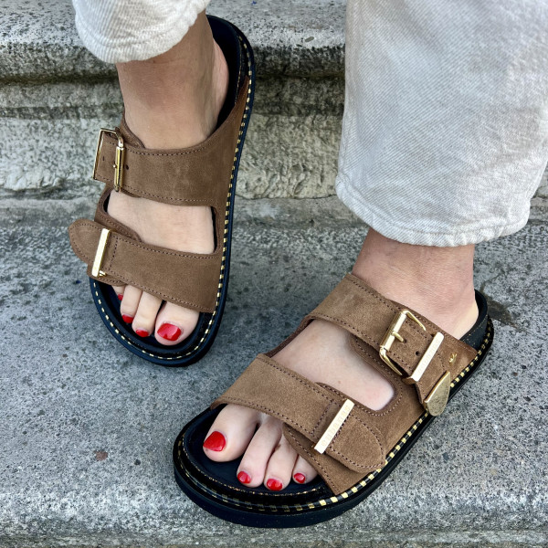 cubanas sandales amalia beige 750