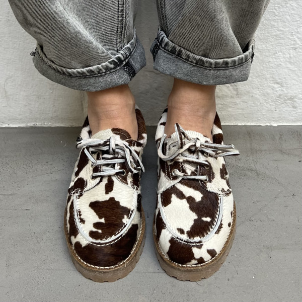 derbie pavement alvina pony brown combo 