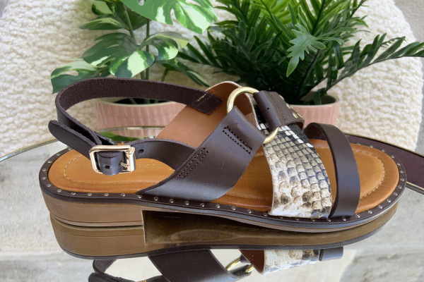 DONNA LUCCA SANDALES  PITON ROCK 1588